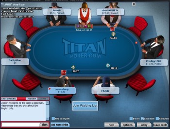 TitanPoker - бонус на депозит 100% до $500